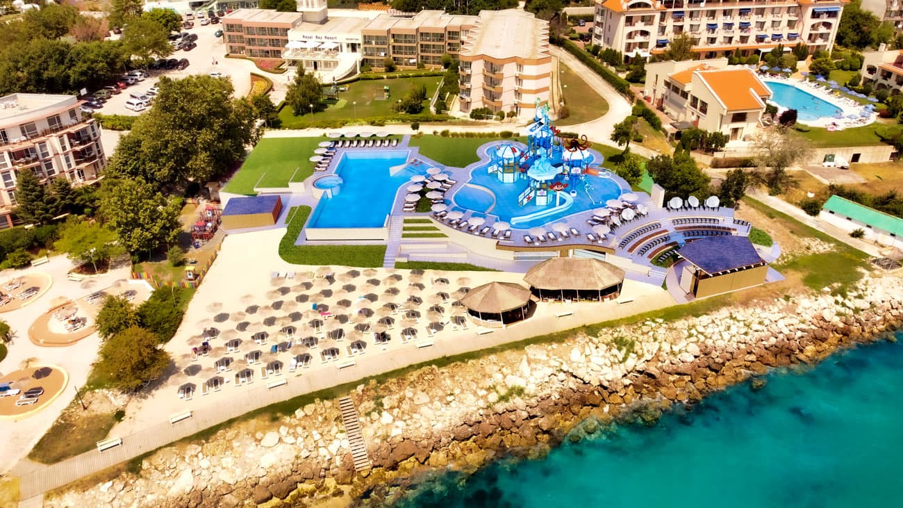 Bulharsko - Kavarna - Royal Bay Resort & Aqua Park